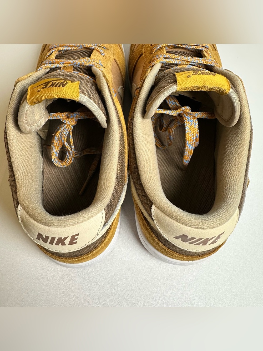 Nike Dunk Low SE Teddy Bear Praline Desert Ocher Mens 11 DZ5350-288 Sneakers - Picture 11 of 16